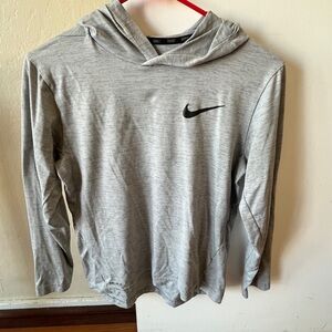 Nike Dri-FIT Light Gray Top